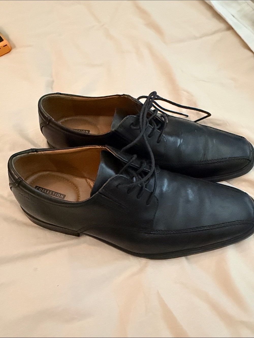 Clark’s mend dress shoes